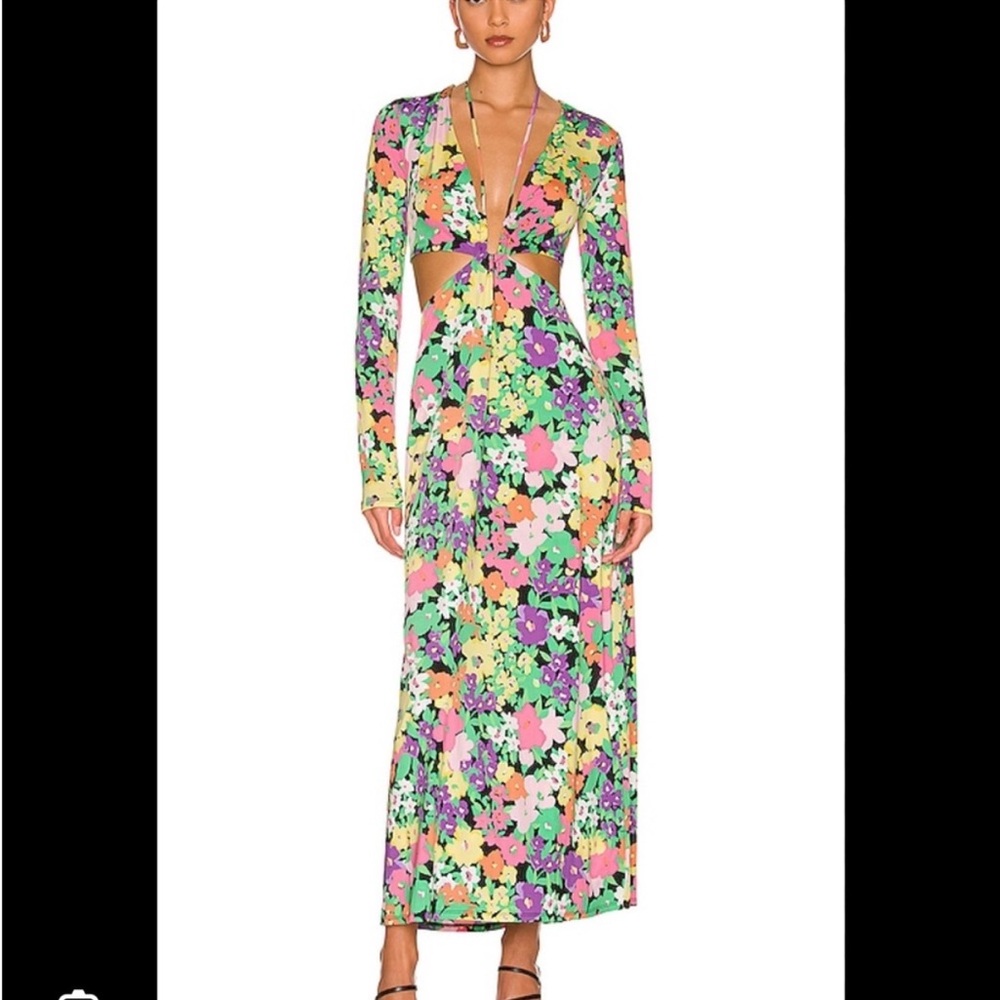 AFRM Monique floral dress